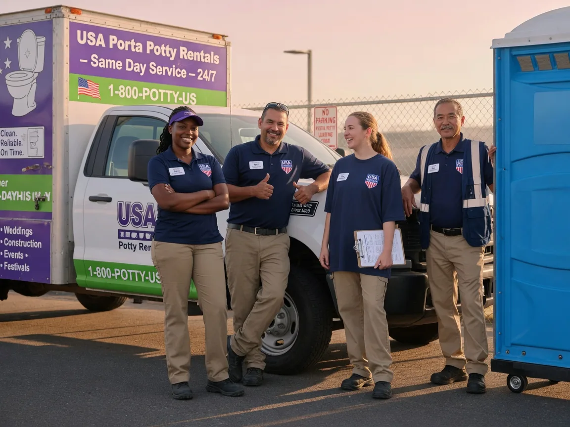 Porta Potty Rental company in Shawnee, KS