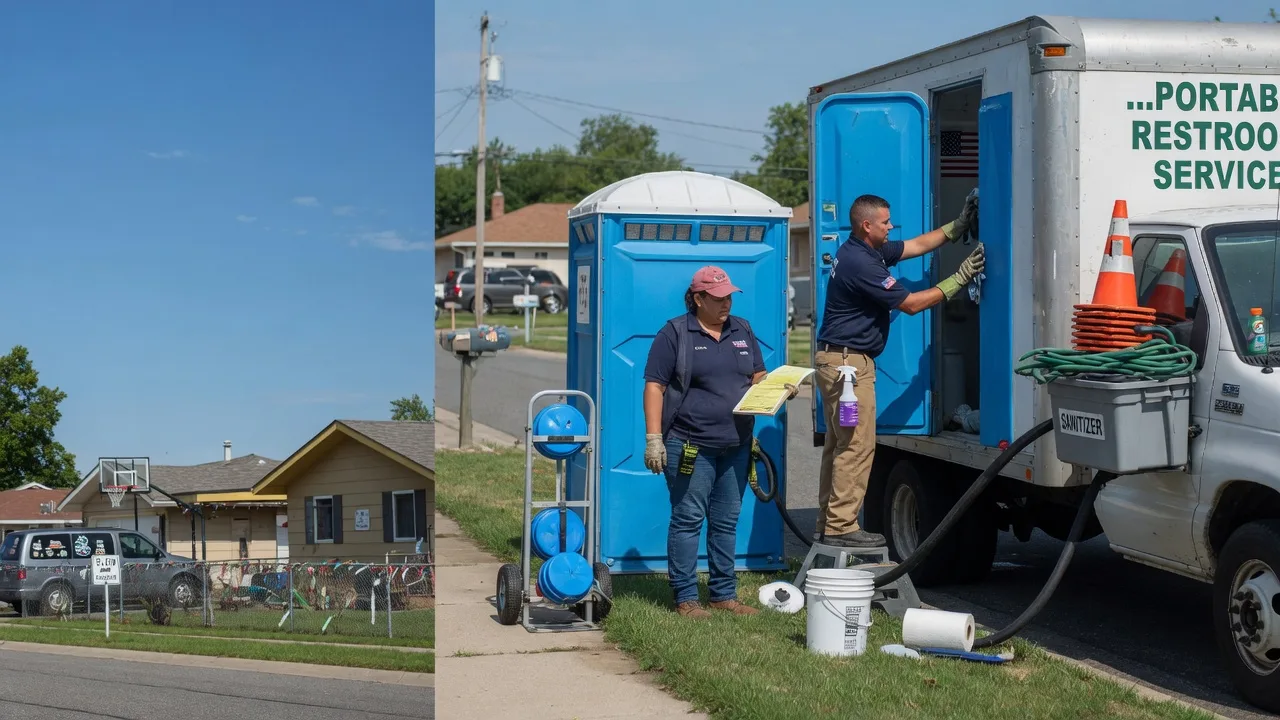 Portable Toilet Rental in Shawnee, KS near me